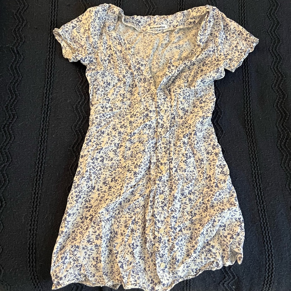Reformation Floral Dress